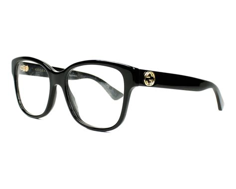 gucci black face glasses|gucci clear optical glasses.